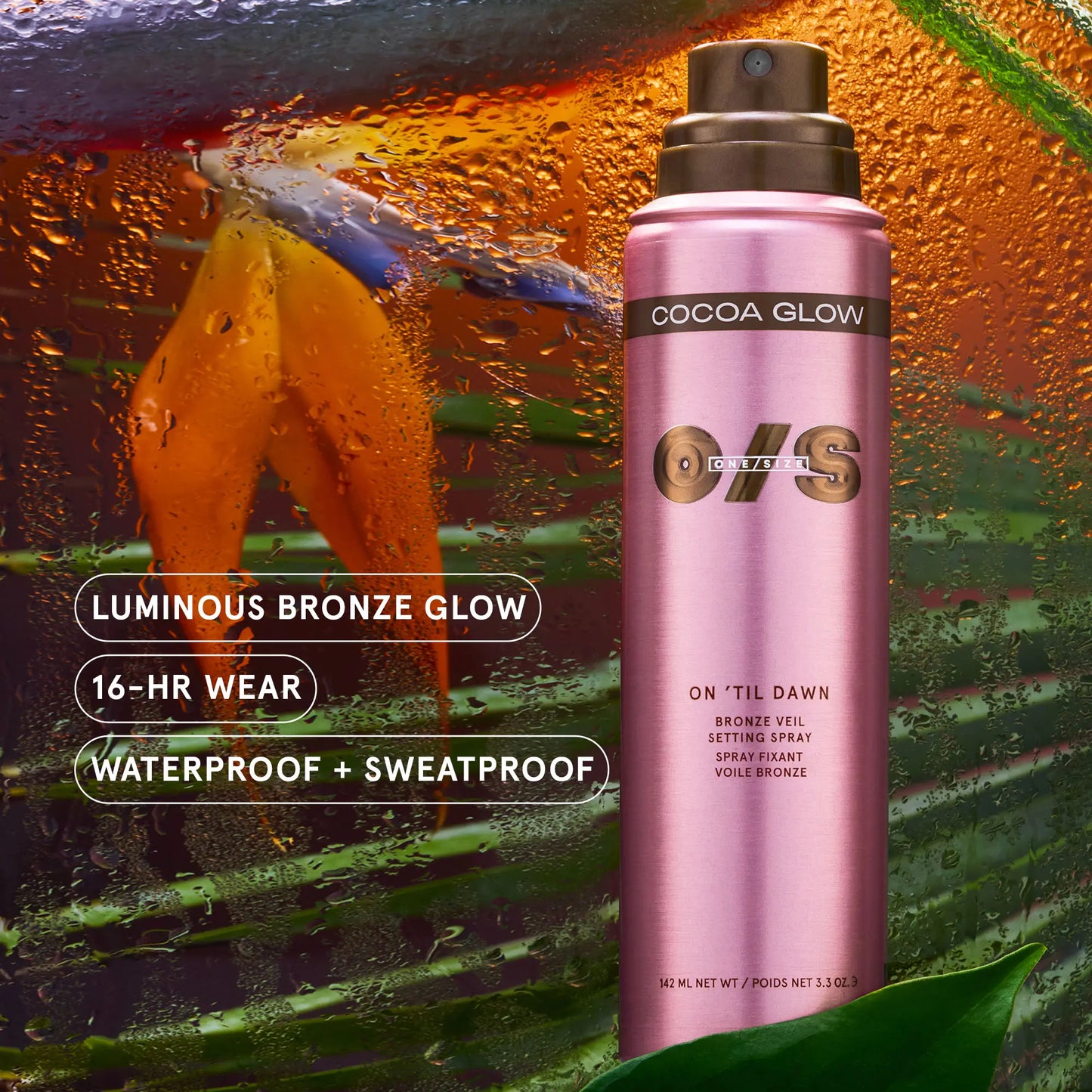 ONE/SIZE On 'Til Dawn Bronze Veil Waterproof Setting Spray