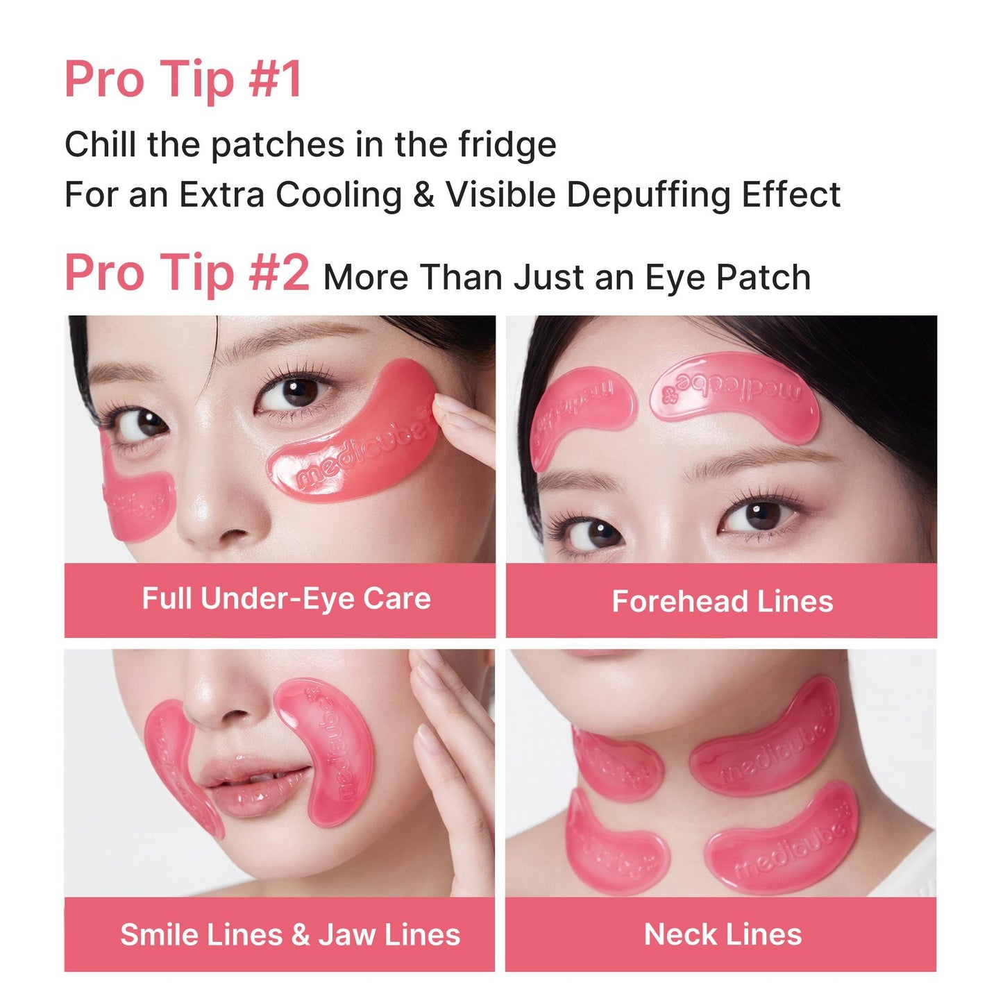 [NEW] [medicube] PDRN Pink Collagen Jelly Eye Mask (50 Pairs)