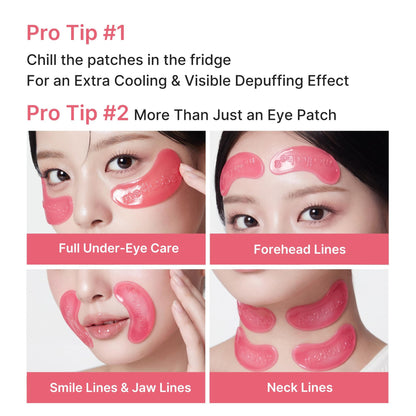 [NEW] [medicube] PDRN Pink Collagen Jelly Eye Mask (50 Pairs)