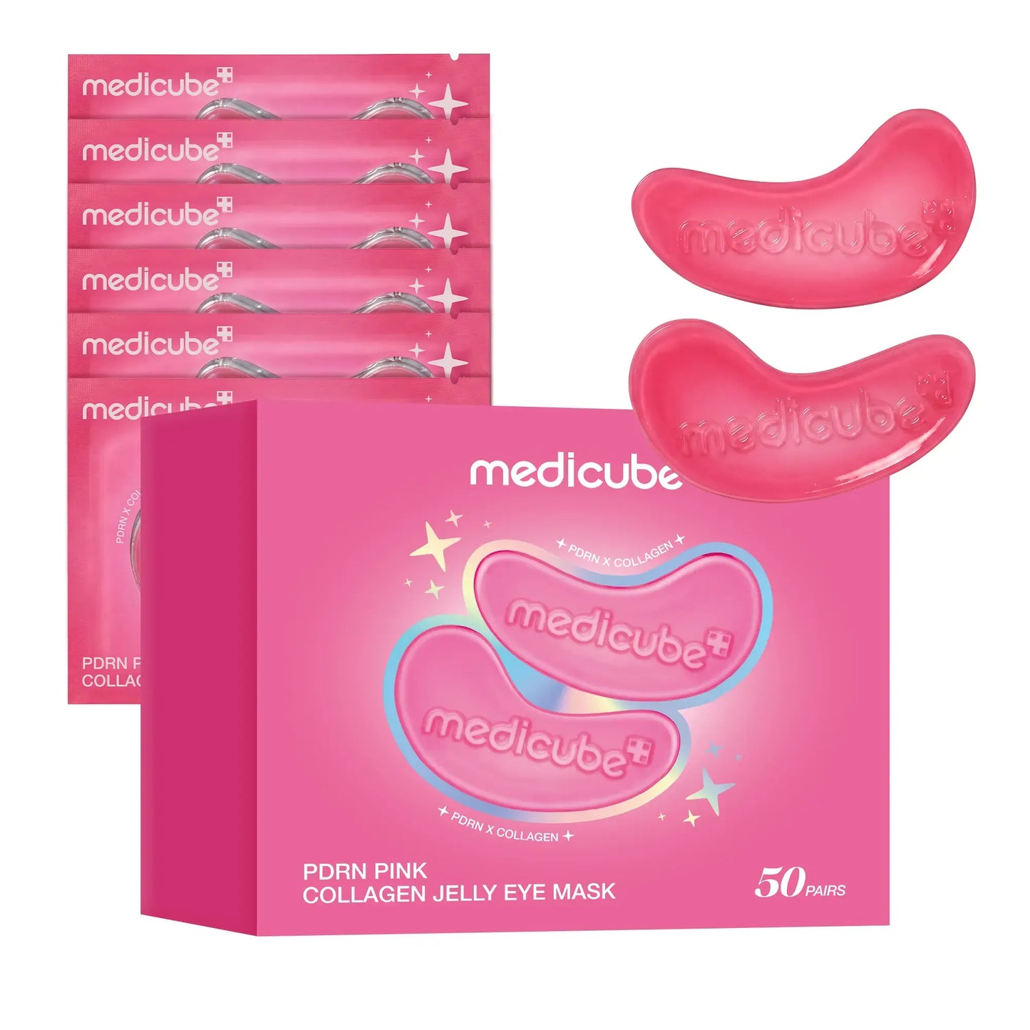 [NEW] [medicube] PDRN Pink Collagen Jelly Eye Mask (50 Pairs)